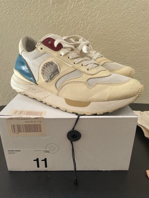 Visvim Roland Jogger Cream-Blue Men s US Size 11 RARE - READ DESCRIPTION