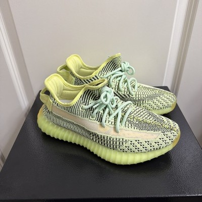 adidas Yeezy Boost 350 V2 Yeezreel Non-Reflective FW5191 Primeknit Yellow Green