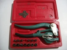 HARBOR FREIGHT TOOLS Cast Iron Hand Punch Set #44060