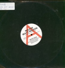 Major Matt Mason (2) Move 12" Vinyle UK Emi 1989 Avec Manchon Noir Simple