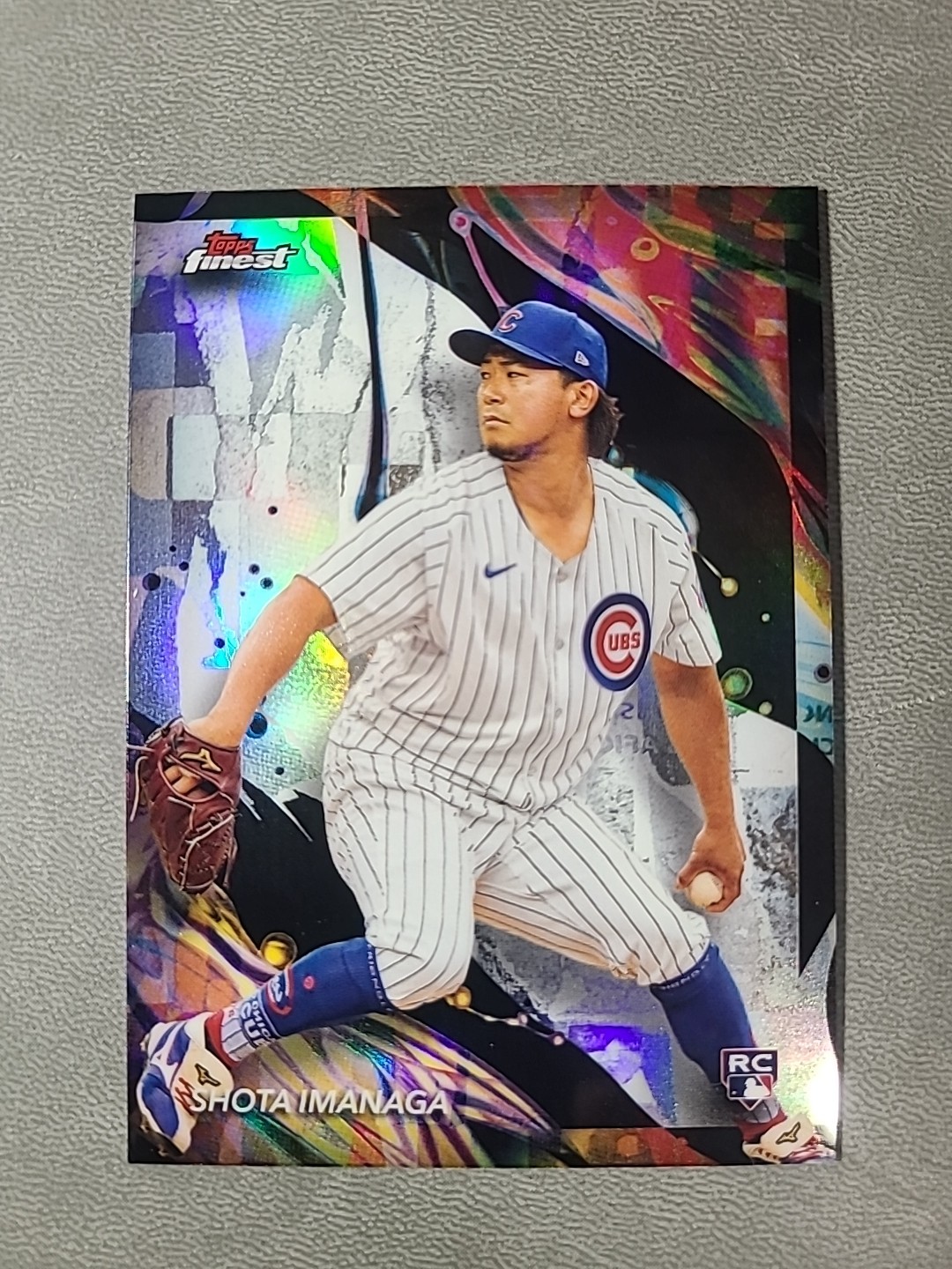 2024 Topps Finest Shota Imanaga RC Refractor Uncommon #161 Chicago Cubs Rookie