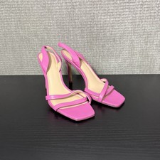  350 Veronica Beard Women's Pink Analita Slingback Heel Shoes Size US 6