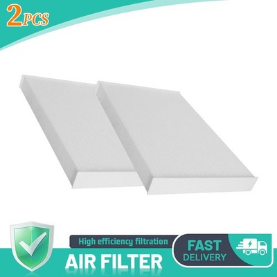 2x Cabin Air Filters for 2005-2019 Chevrolet Corvette 2004-2009 Cadillac XLR