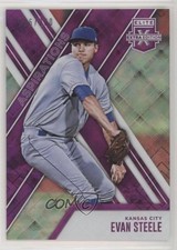 2017 Panini Elite Extra Edition Aspirations Purple 16/200 Evan Steele #63 2r8