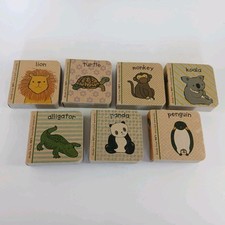 Lot of 7 Innovative Kids BOARD Books BABY TODDLER DAYCARE Animals 98 Recycled