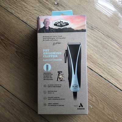 DR. POL  EASY CLIP  STARTER KIT - PET GROOMING CLIPPERS ANDIS Model: PM-10