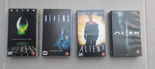 Aliens VHS job lot