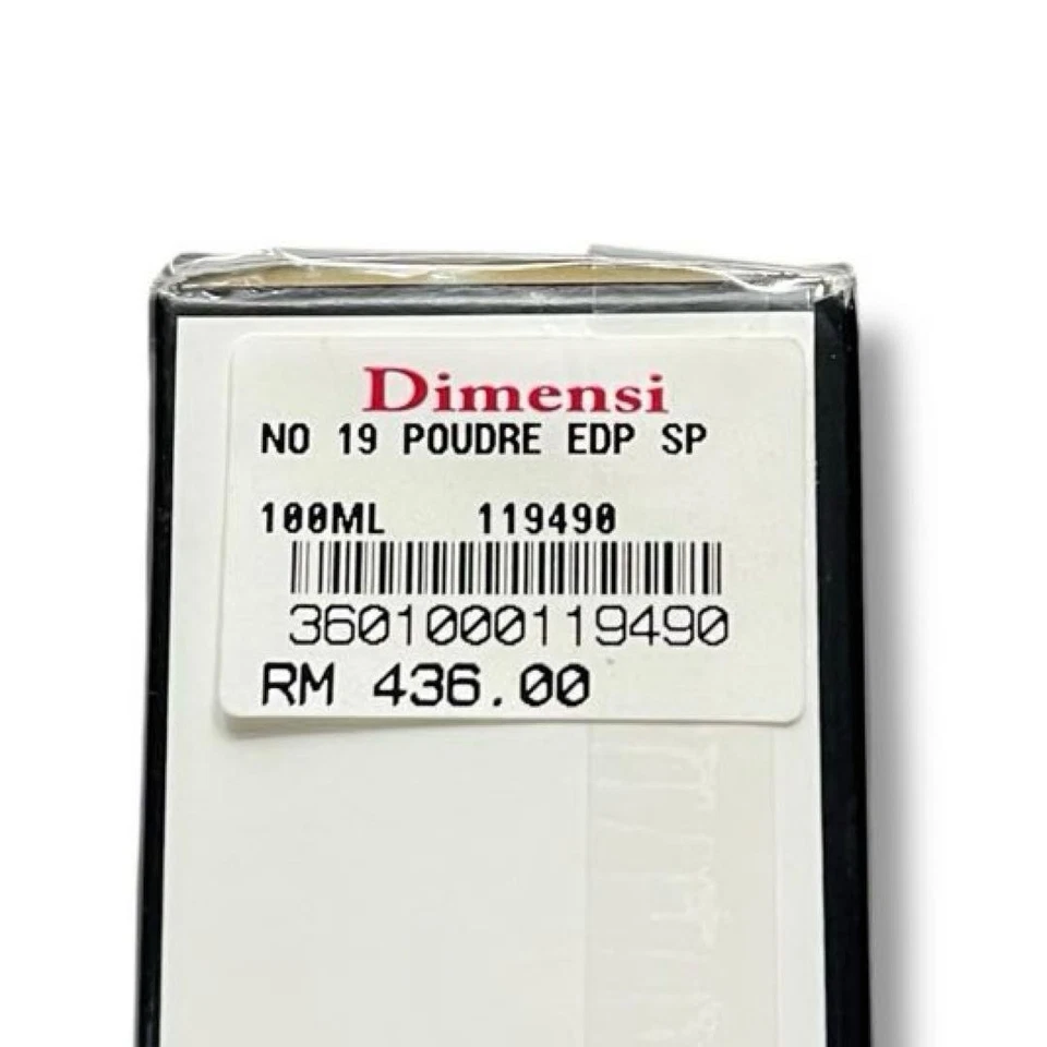 CHANEL Nº 19 POUDRE 100 ml 3,4 OZ Eau de Parfum Vaporizador Spray Nuevo de Japón Foto 4 de 4