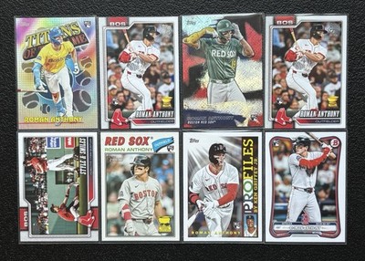 8x ROMAN ANTHONY Rookie RC Lot! - 2026 Topps Series 1 & More! *Red Sox