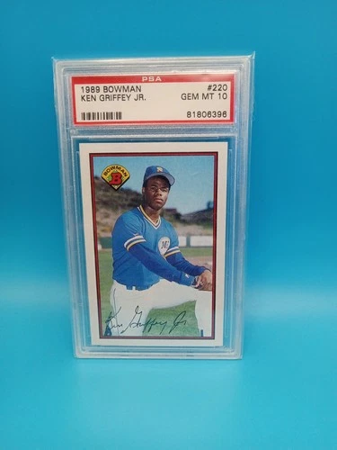1989 Bowman Ken Griffey Jr #220 (RC) PSA 10