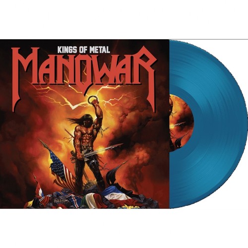Manowar Kings of Metal (Vinyl LP) prezzo ebay