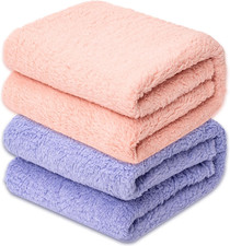2 Blankets, Dog Cat Pet Blanket, Soft Warm Fleece, for Puppy, Small Dogs or Kitt