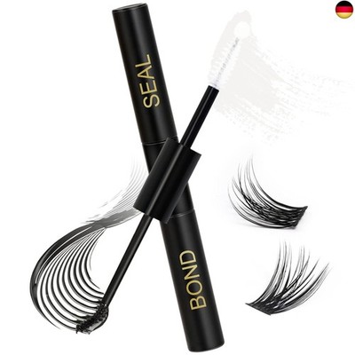 Wimpernkleber und Sealer 10ml für Wimpern Einzeln 48h Cluster Lashes Glue