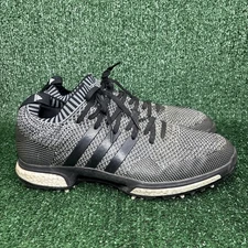 Adidas Mens Tour360 Knit Boost Core Black Oreo F33629 Golf Shoe Spikes Size 12.5