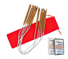 KnitPal 16-inch 40 cm Circular Crochet Hooks Double Ended Tunisian Crochet ...