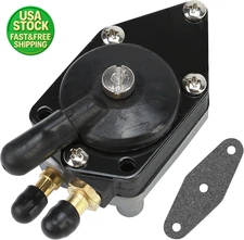 Fuel Pump 0438559 with Gasket for Johnson Evinrude OMC Outboard 25-140HP