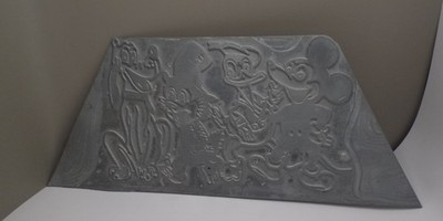 Originale Druckplatte Heinerle Wundertüte Disney-Figuren