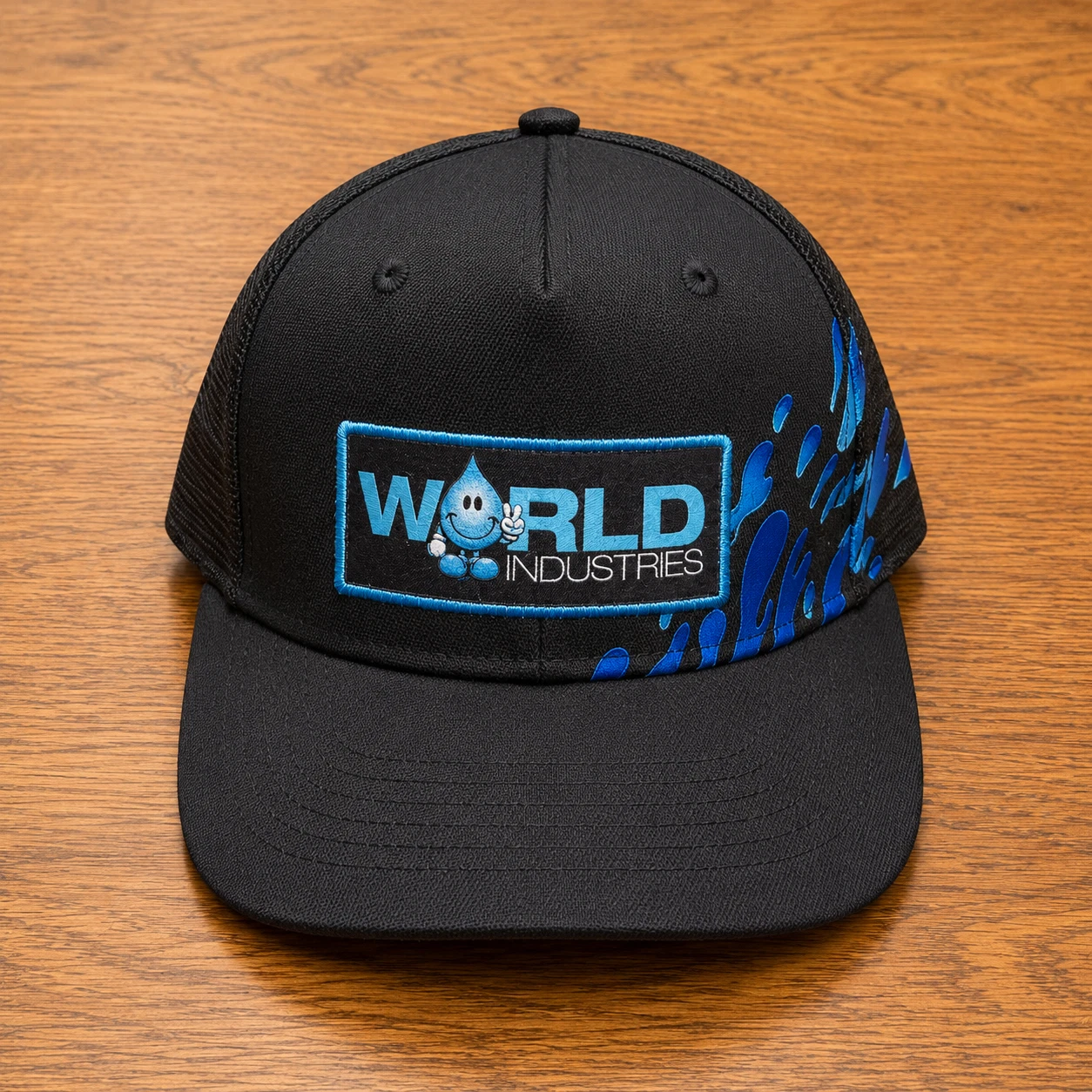World Industries Hat Mens Snapback Wet Willy Skateboarding Skater Street Y2K