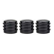 3PCS Replacement Electric Guitar Parts Volume Control Knobs O-Ring for Bass H