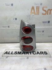Smart ForTwo 450 2003-07 Coupe City Rear Driver Right Side Tail Light with Trim 