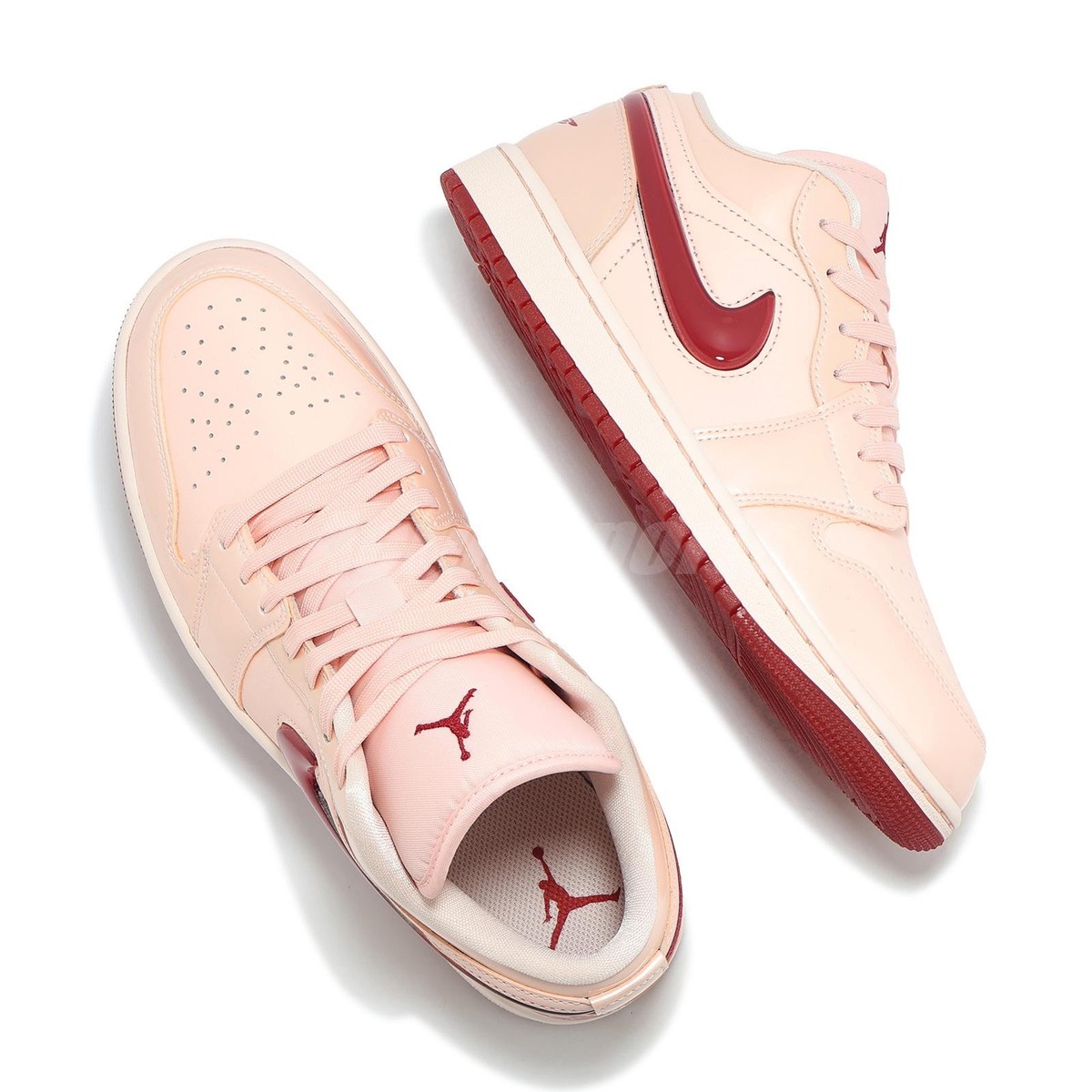 Nike Wmns Air Jordan 1 Low SE Patent Valentines Day Women Unisex