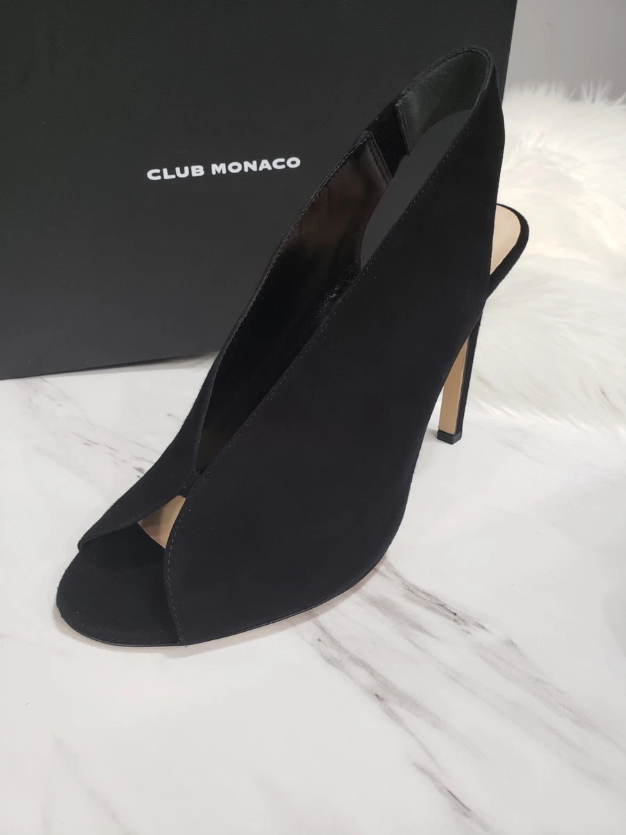 Escarpins Club Monaco Imprimé Animal Noir Et Blanc Pointure 36 US - Neuf Sans Boîte