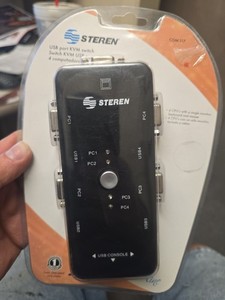 STEREN COM-317 MULTISWITCH KVM USB MULTIPLEXER DATA SWITCH New