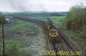DM Original Slide - EMCO Erie Mining RS11 7208 Hoyt Lakes MN 1989