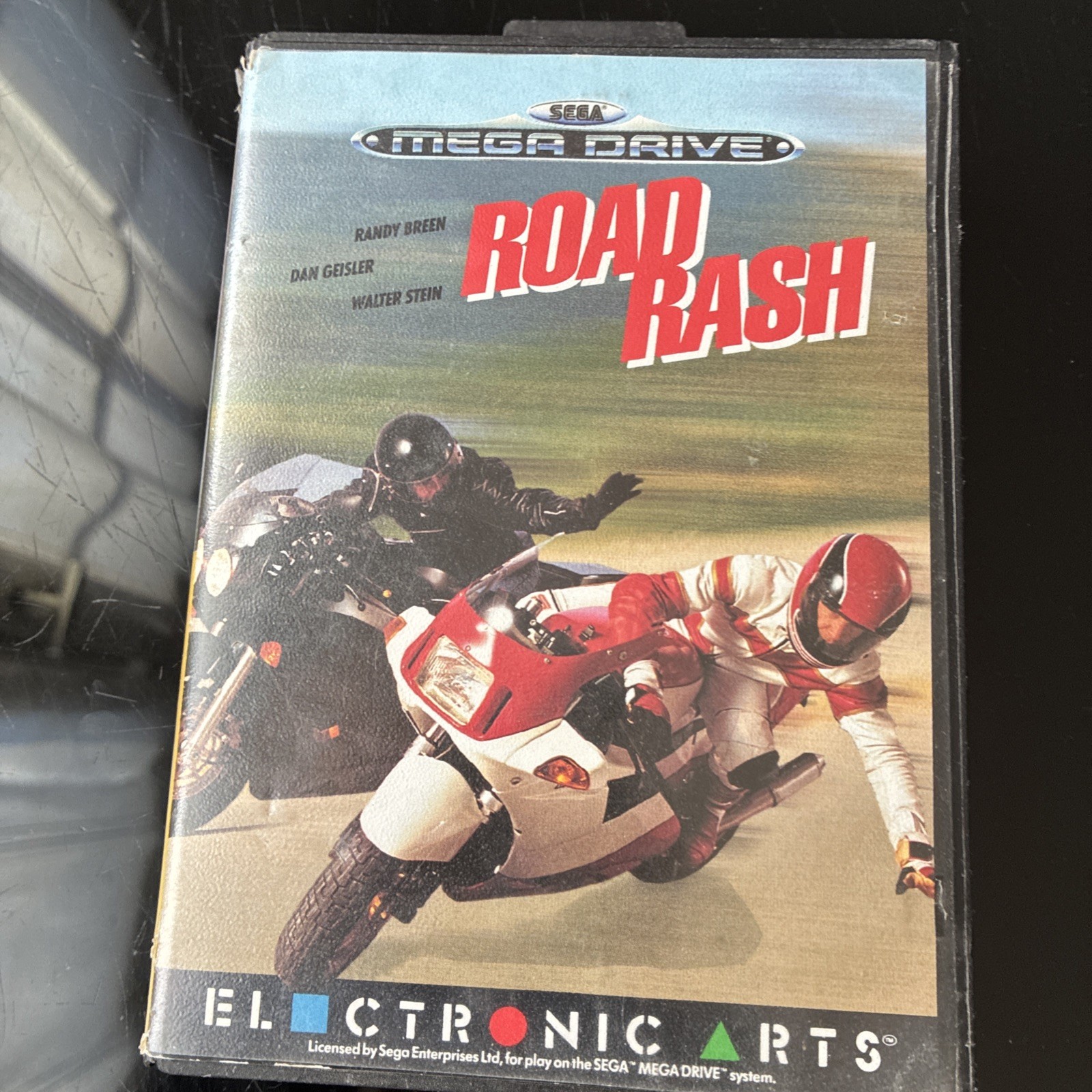 Road Rash - MEGADRIVE Jeux En Boîte Sans Notice