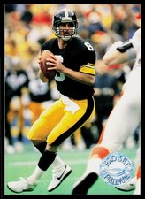 Bubby Brister, 1991 Pro Set Platinum, #96, Pittsburgh Steelers,