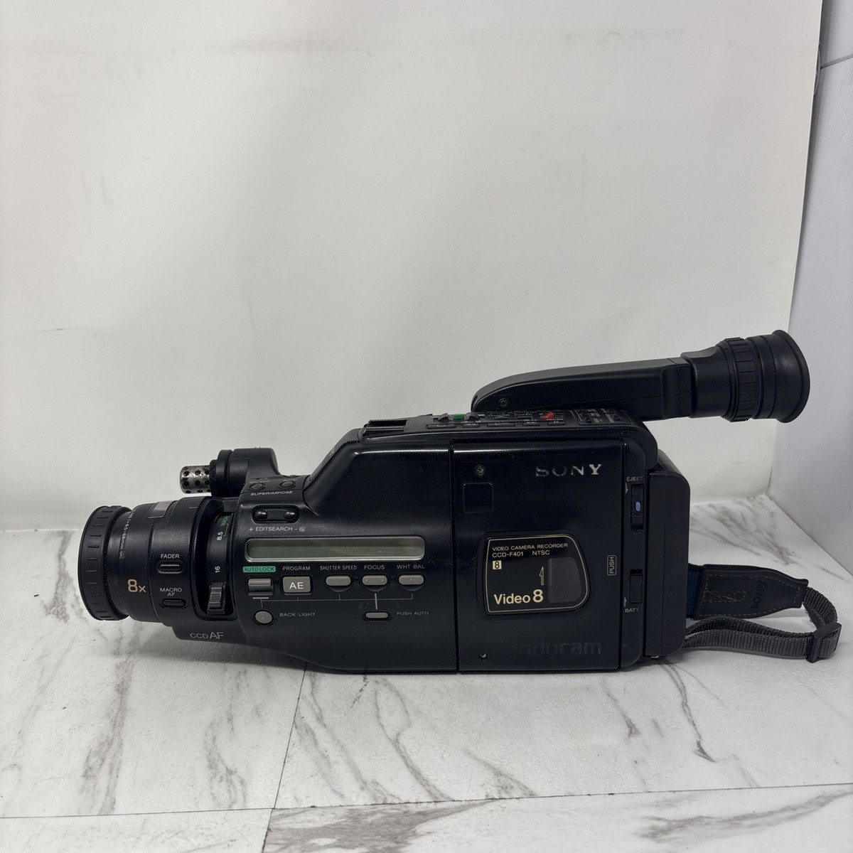 SONY Handyam ビデオカメラレコーダー 8 CCD-F340 レトロ Sony Handycam CCD-TR340 Video 8 Camcorder – Retro Camera Shop