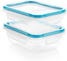 Snapware Total Solution 2-Pack (3-Cup) Plastic Food Storage Containers Set