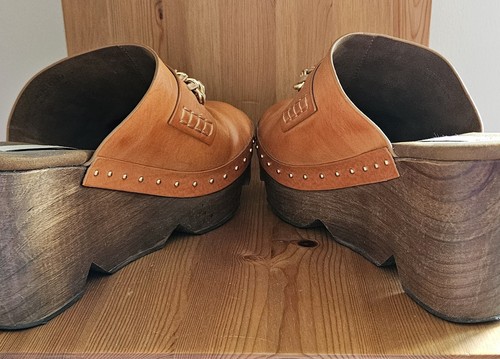 Stella McCartney wedges, wooden (Clogs ) UK 6.5 - Picture 6 of 13