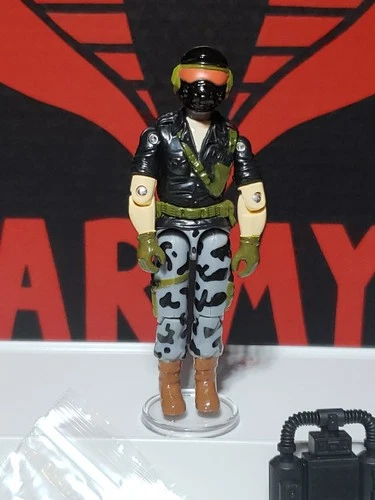 Black Major Custom GI Joe Cobra Night Force Starduster Steel Brigade Trooper