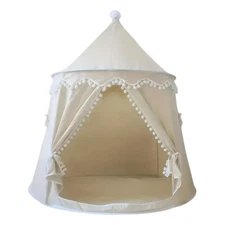 2-Person Canvas Yurt Tent with Glass Fiber Frame