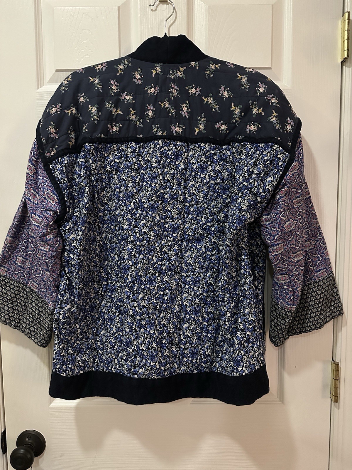 GAP patchwork quilted coat Size Small - image 3