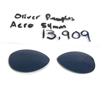 Vintage Oliver Peoples Aero VFX 54 mm Blue Original Glass Lenses Authentic OEM
