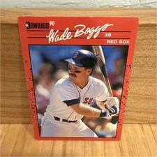 Donruss 1990 Wade Boggs #68 Base Set Boston Red Sox MLB Baseball Card