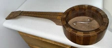Vintage Wood Banjolele Resonator Banjo Ukulele