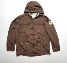 BURBERRY youth kid Jacket hooded  Coat Nova Check  size 10 years 140 cm