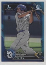 2016 Bowman Draft Chrome Picks Blue Refractor 61/150 Hudson Potts #BDC-52 5y6