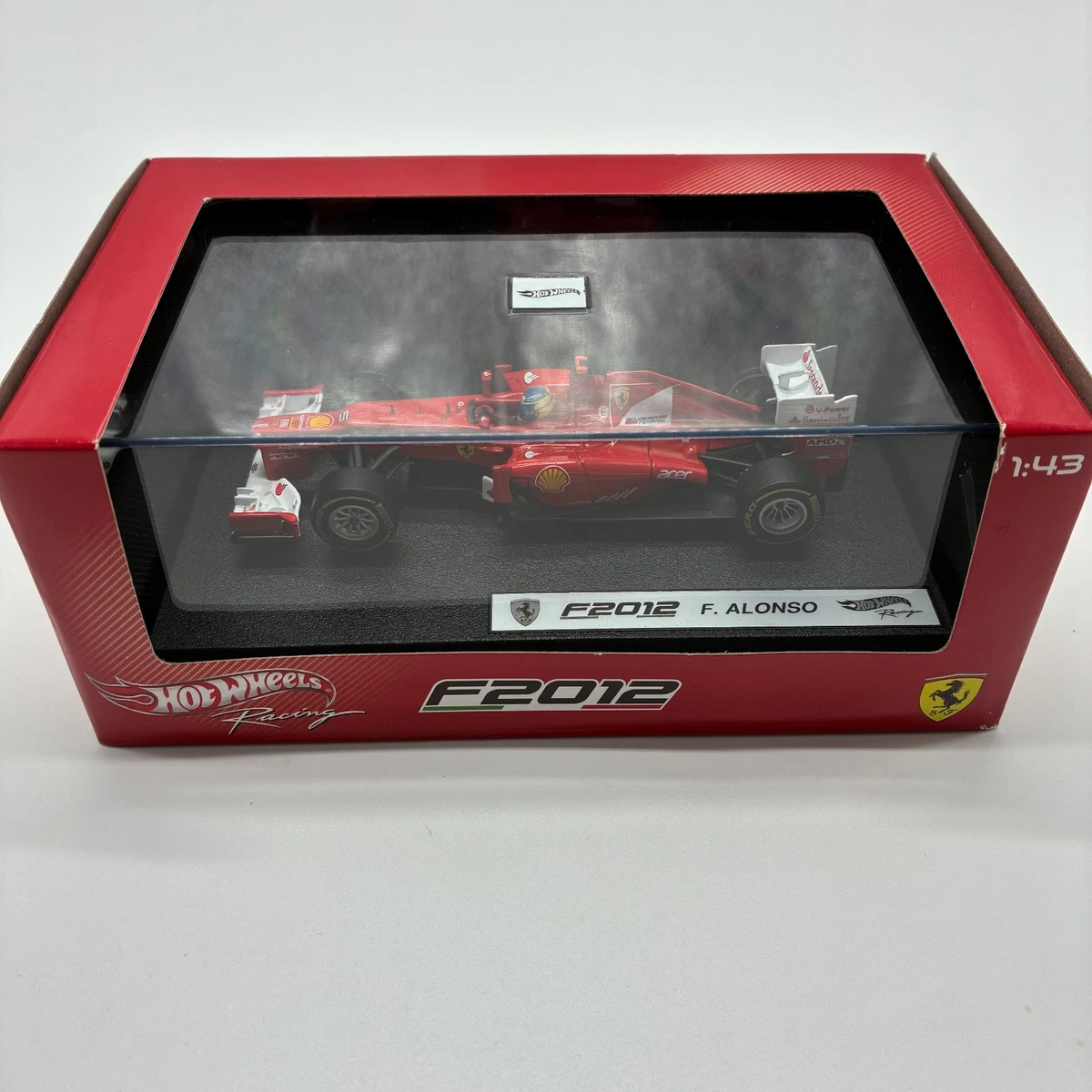 新品★HOT WHEELS 150 F.ALONSO Литые модели гоночных автомобилей Ferrari Fernando Alonso Hot