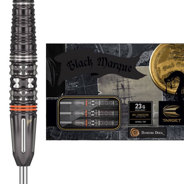 ダーツ TARGET Black Marque DANCING DUCK G3 17g Target Dancing Duck G3 Limited Edition Steel Darts Barrel (Yuya