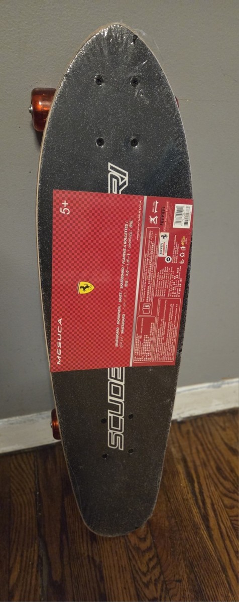 Mesuca Scuderia Ferrari Red Rare Skateboard FBW23 Brand New Sealed
