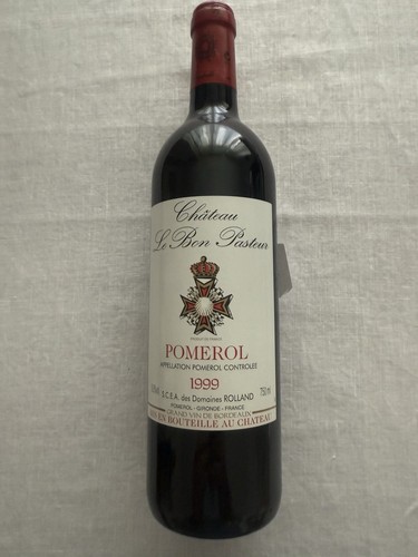1999 Château Le Bon Pasteur - Bordeaux (Pomerol) Frankreich - Rotwein trocken