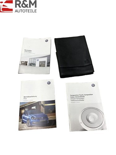 VW Polo 6c Bordbuch Betriebsanleitung Bedienungsanleitung Mappe Ordner 2016