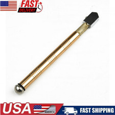 Glass cutter diamond cutter head steel blade cutting tool anti-skid handle175mm