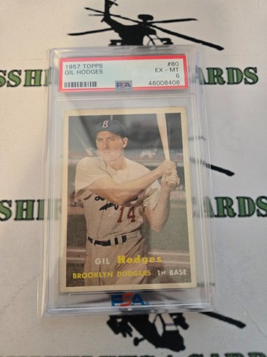 1957 Gil Hodges #80