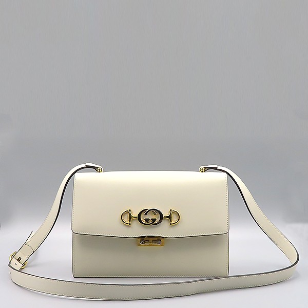 Gucci Zumi Small Ivory Shoulder Bag Crossbody Bag 576388