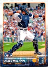 James McCann Detroit Tigers 2015 Topps Series 1 RC Rookie Baseball Card. rookie card picture